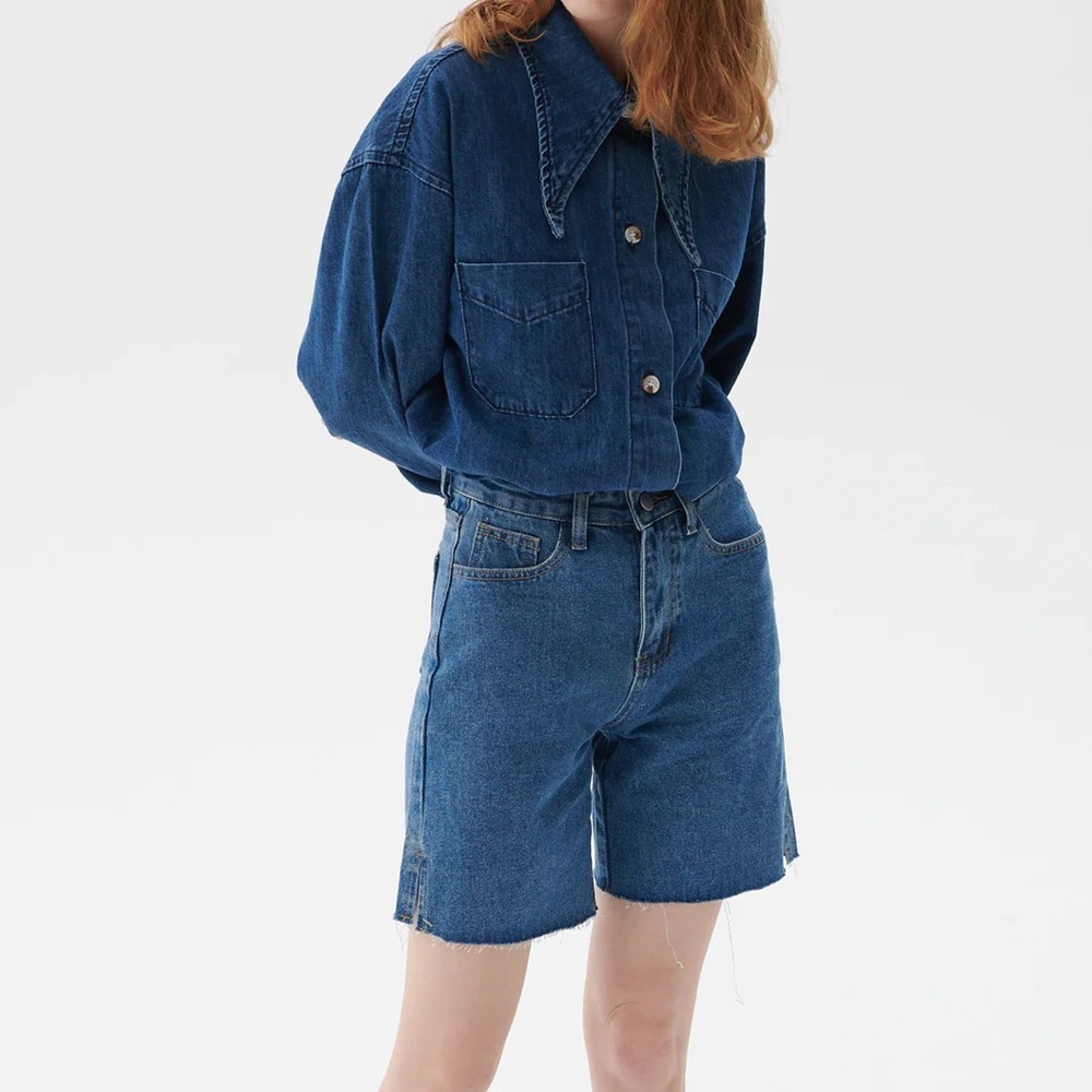 STORETS ROBIN DENIM SHORTS - Picture 2 of 11